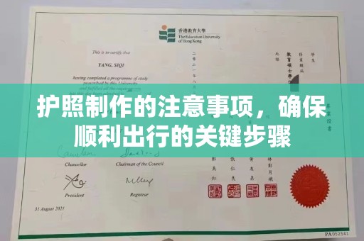 通河护照制作的注意事项，确保顺利出行的关键步骤